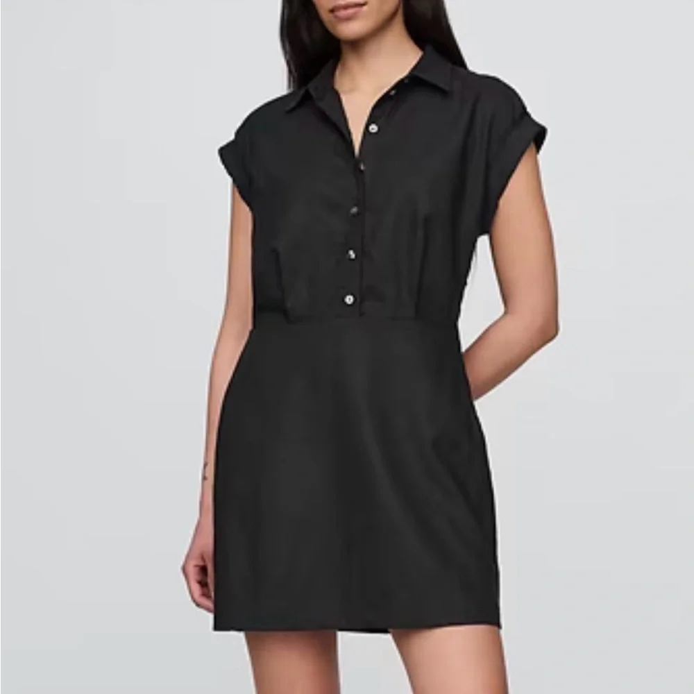 GAP Linen-Blend Shirtdress - Picture 1 of 11